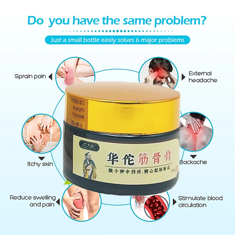 Arthritis Pain Gel Pain Reliever Herbal Therapeutic Massage Cream Help Sooth Away Muscle And Joint Discomfort Relief