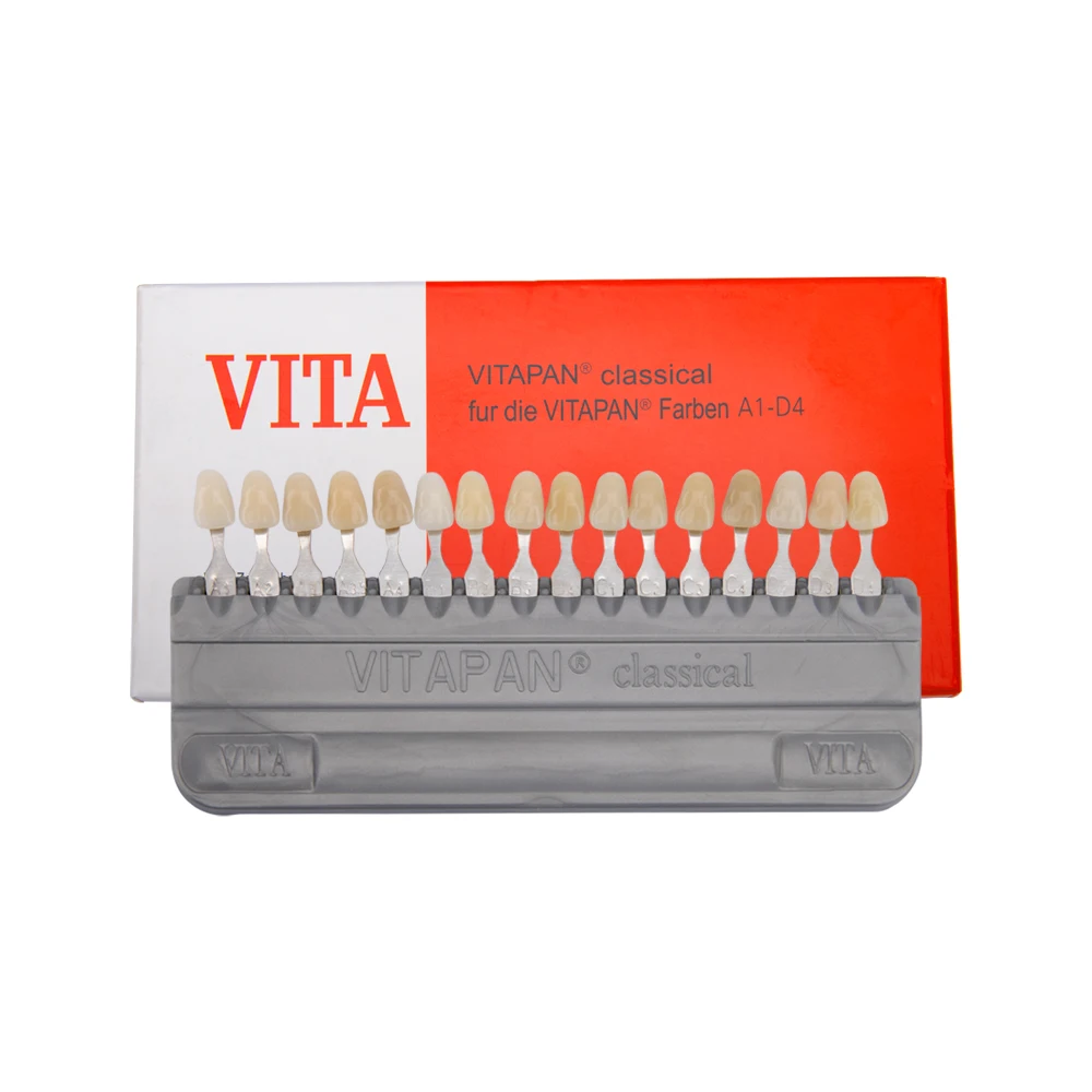 歯モデル比色プレート高品質歯科機器歯ホワイティング磁器vita