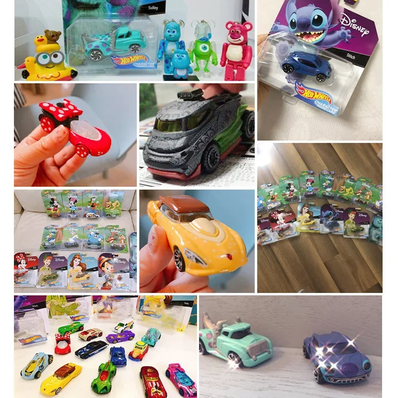 Original Hot Wheels Disney Pixar 1/64 Premium Collection Miniature Car Model Toy Diecast Hotwheels 1:64 Hoteelws Hotweheels Cart — view 3