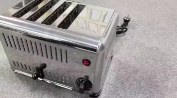 Manufacturer Stainless Steel Commercial Toaster 4 Slice Bread Toaster For Sale