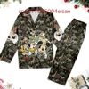 Disney Mickey Mouse Cruise Pajama Set Minnie 3d Printed Casual Men's and Women's Long Sleeved Shirt Pajama Set 6