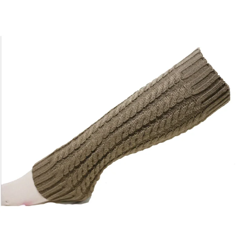 3 Paires De Jambières Femme Tricotées - Chaussettes Longues Chaudes Pour Automne Et Hiver - Style Boot Cover