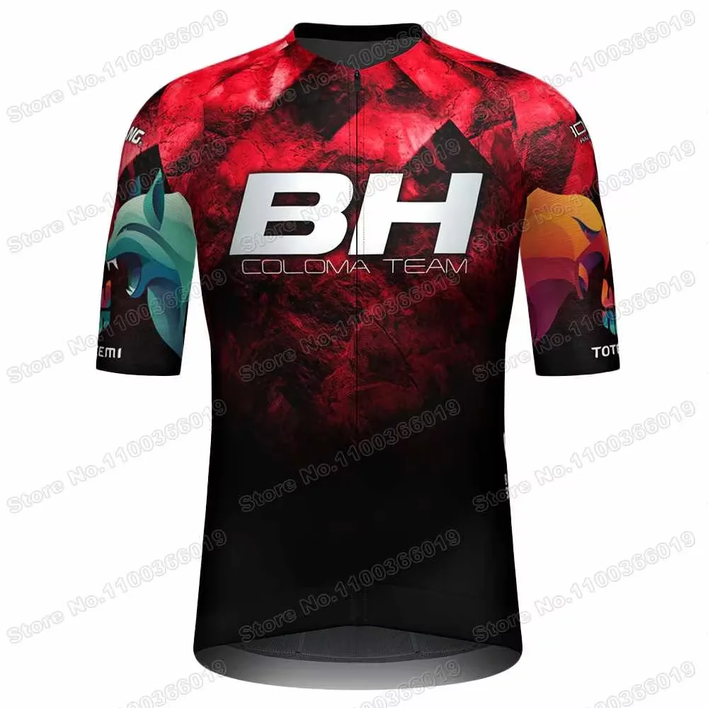 BH Coloma Team Cycling Jersey Short Sleeve Men Cycling Clothing Summer Road Bike Shirt Bicycle Tops MTB Uniform