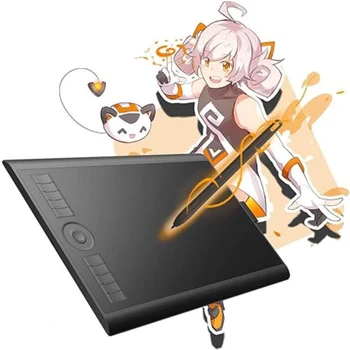 GAOMON M10K Graphic Tablet for Drawing/Art Digital/Architecture/Engineering Student with 8192 Levels Passive Stylus