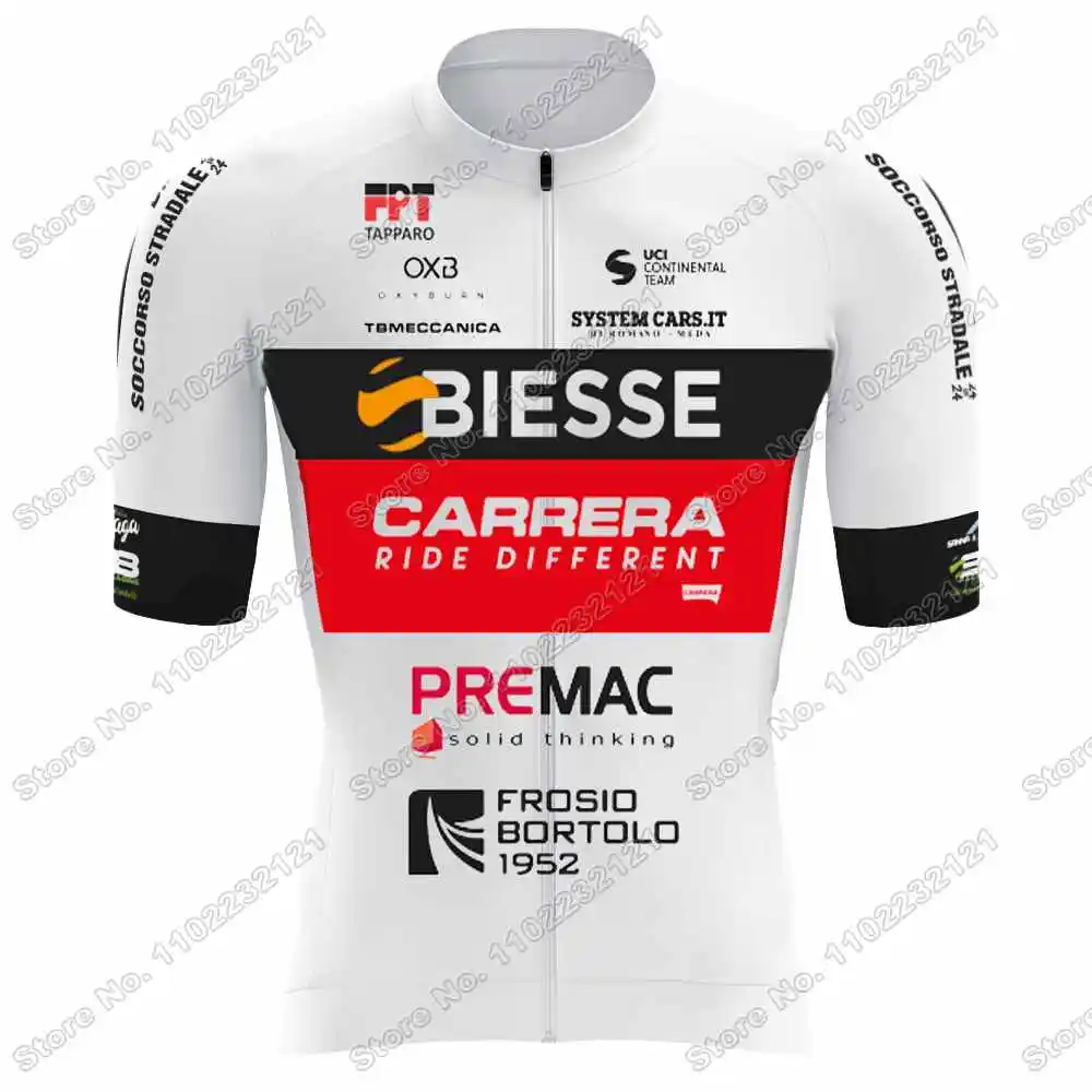 Biesse Team Cycling Jersey Short Sleeve Set Men Cycling Clothing Summer Road Bike Shirt Suit Bicycle Bib Shorts MTB Uniform