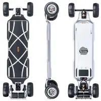 Meepo Vader Hurricane Carbon-Limited 7000W Electric skateboard, 52kph 31mi, GearDrive 3K Carbon Deck, 2.8h Charge Pro Off-Road