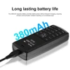 SERVO BM01 2G Mini Mobile Phone Unlocked Bluetooth Earphone Telephone Low Radiation Auto Call Recording Dual SIM Small Cellphone 5