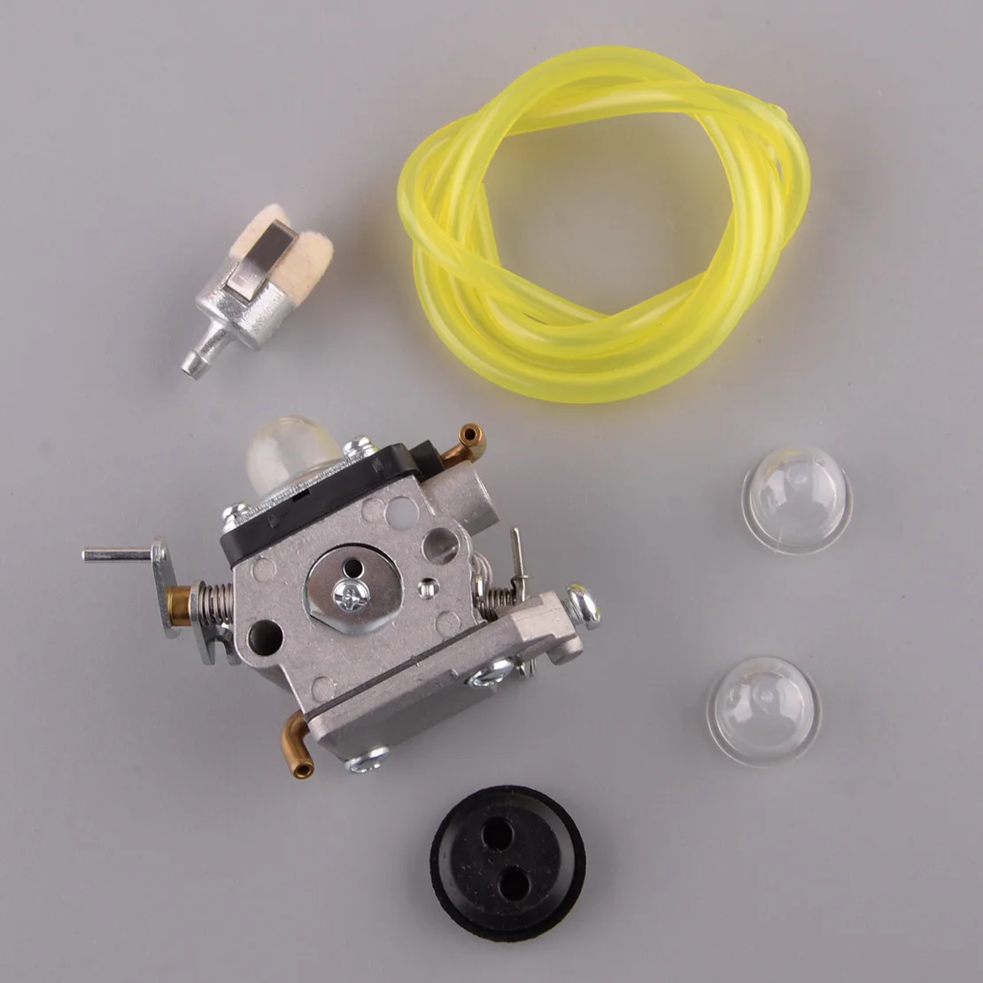Carburetor Kit Fuel Filter Primer Bulb Fit For Husqvarna 122hd60 122hd45 Mcculloch Jonsered