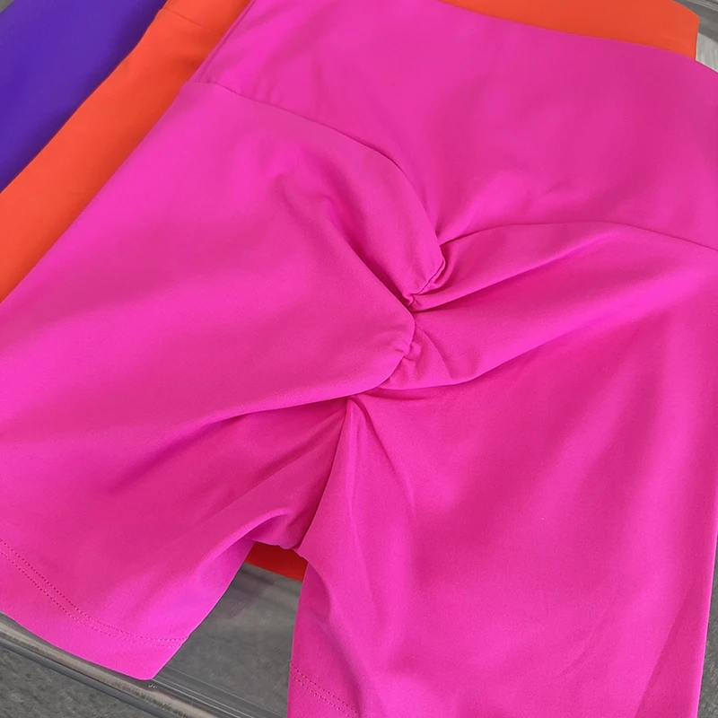 Women’s High Waist Gym Shorts 2