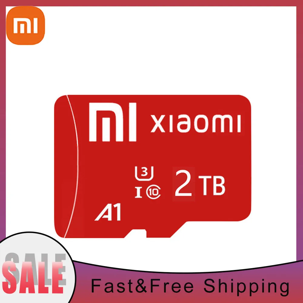 Xiaomi 1Tb/512Gb Scheda Di Memoria Tf/Sd Ad Alta Velocità Fino A 100 Mb/S Mini Sd Card Per Smartphone Xiaomi Huawei Trablet