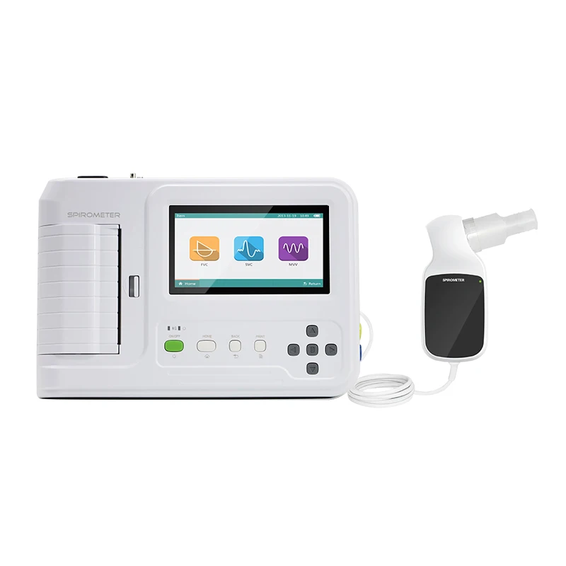 

patient lung function test spirometry machine equipment