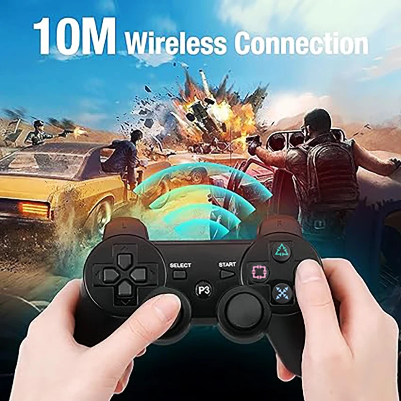 PS3 Controller Support Bluetooth Wireless Gamepad Joystick Console for PS3 Controle PC