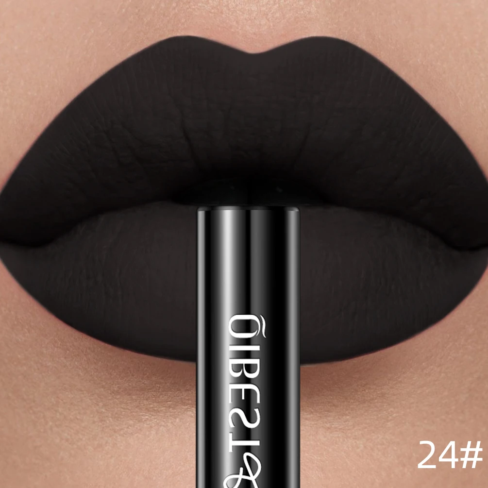 Velvet Matte Nude Waterproof Lip Gloss – Long-Lasting Pigmented Lip Tint