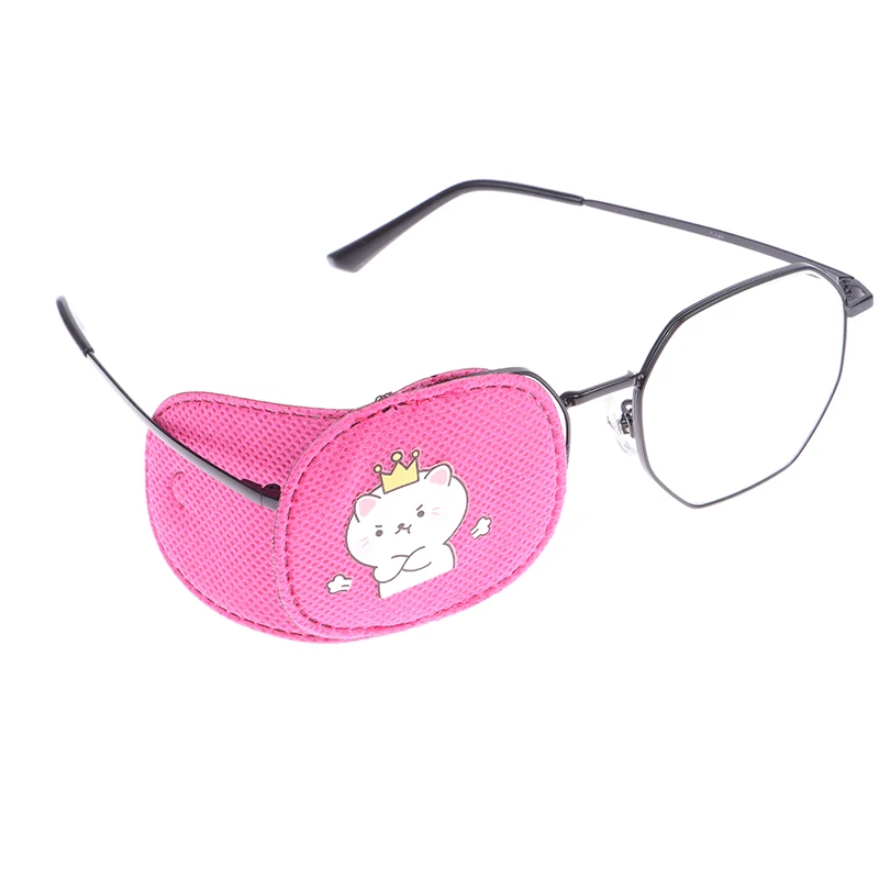

6Pcs Cartoon Children Single Eye Cover Eye Mask Medical Lazy Eye Patch Eyeshade For Kids Strabismus Treatment Vision Care Kit