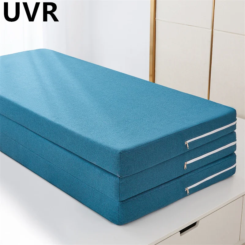 

UVR Light 6/9cm Latex Mattress Slow Rebound Memory Foam Filling Student Dormitory Tatami Bedroom Hotel Double Foldable Mattress