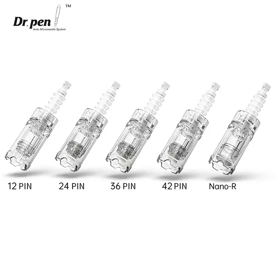 Dr. Pen A10 Cartuccia Ago Microneedling 10 Pz 12 Pin 24 Pin 36 Pin 42 Pin Rotondo Nano 3D Nano 5D Nano Sostituzione