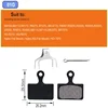2 Pair (4pcs) MTB Bicycle Hydraulic Disc Brake Pad Semi-Metallic Brake Pads For b01s SRAM AVID HAYES Magura ZOOM Cycling Part 4