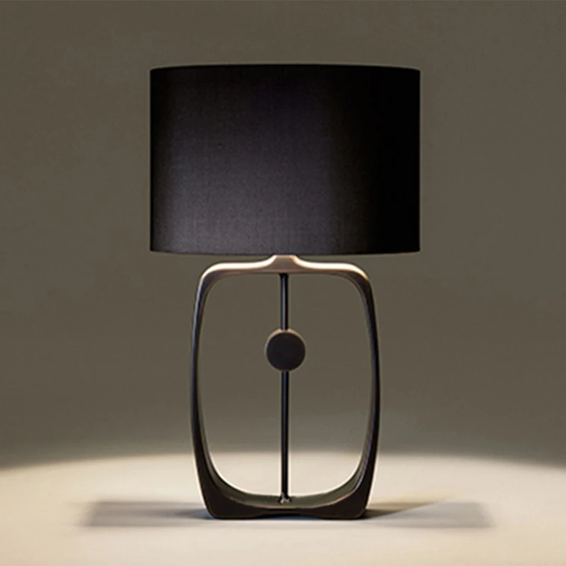 

European Simple Desk Lamp Designer Club Hotel Front Desk Lamp American Living Room Dining Room Bedroom Bedside Lamp Table Lamp