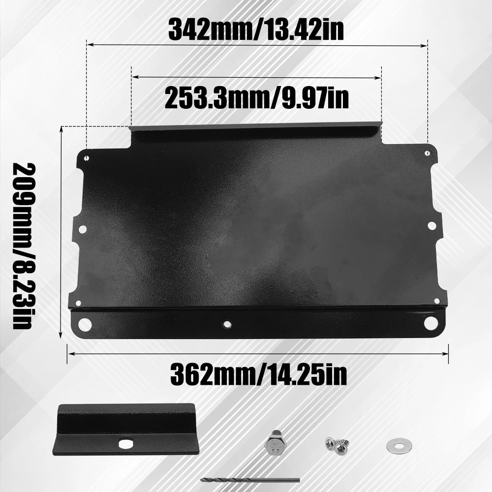Under Seat Battery Tray - VW Transporter T4 T5 T6 Leisure Kombi Camper Bracket E - Foto 5