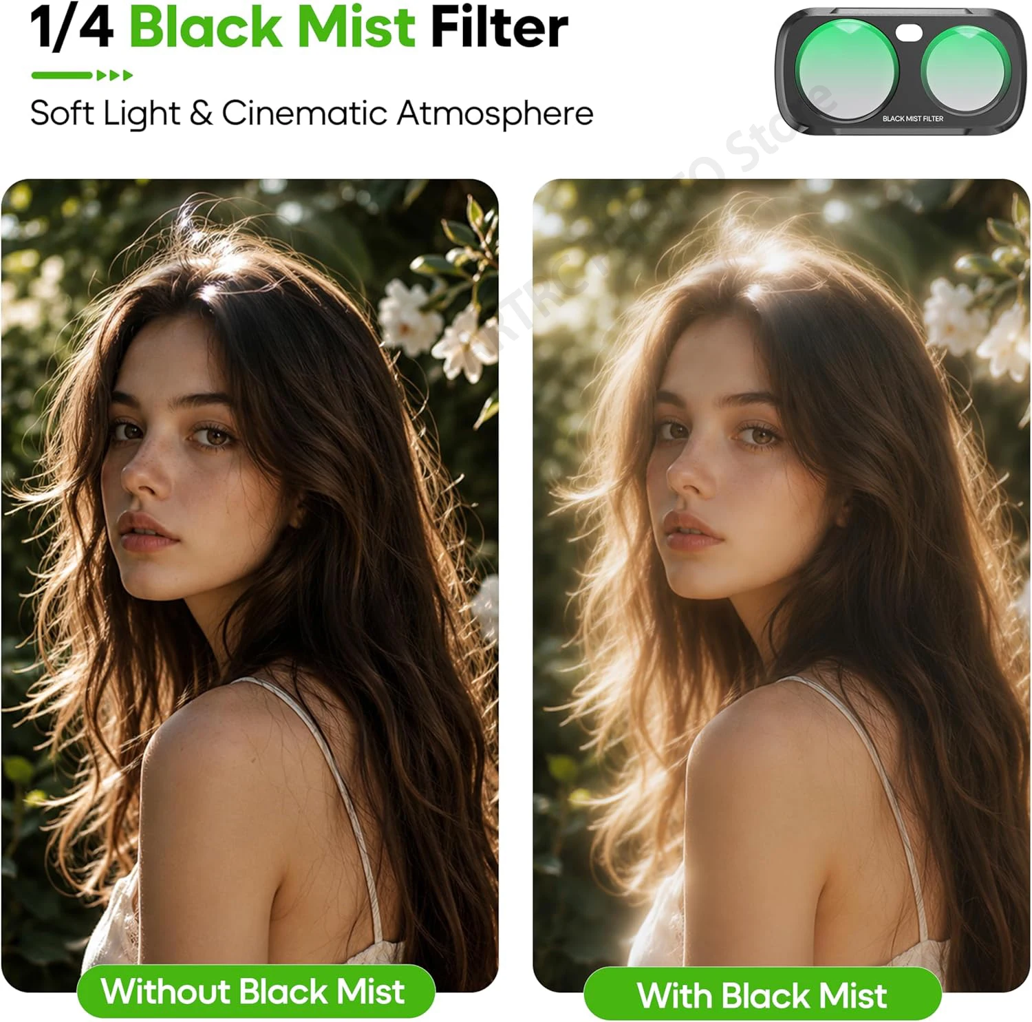 인스타360 루나 울트라 UV CPL VND (ND2-32) 블랙 미스트 필터, 내추럴 나이트 마그네틱 퀵스왑 필터용 CPL ND 렌즈 필터 키트