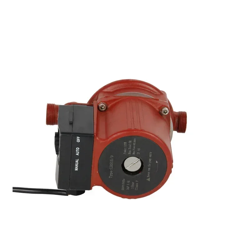 220V 120W 26L/min 25mm Screw Thread Household Automatic Floor Heating Radiator Hot Water Circulating Booster Pump