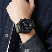 Skmei Mens Calories Sleeping Monitor Clendar Wristwatch Clock Male Reloj Hombre Japan Digital Movement Pedometer Watches 2053 2