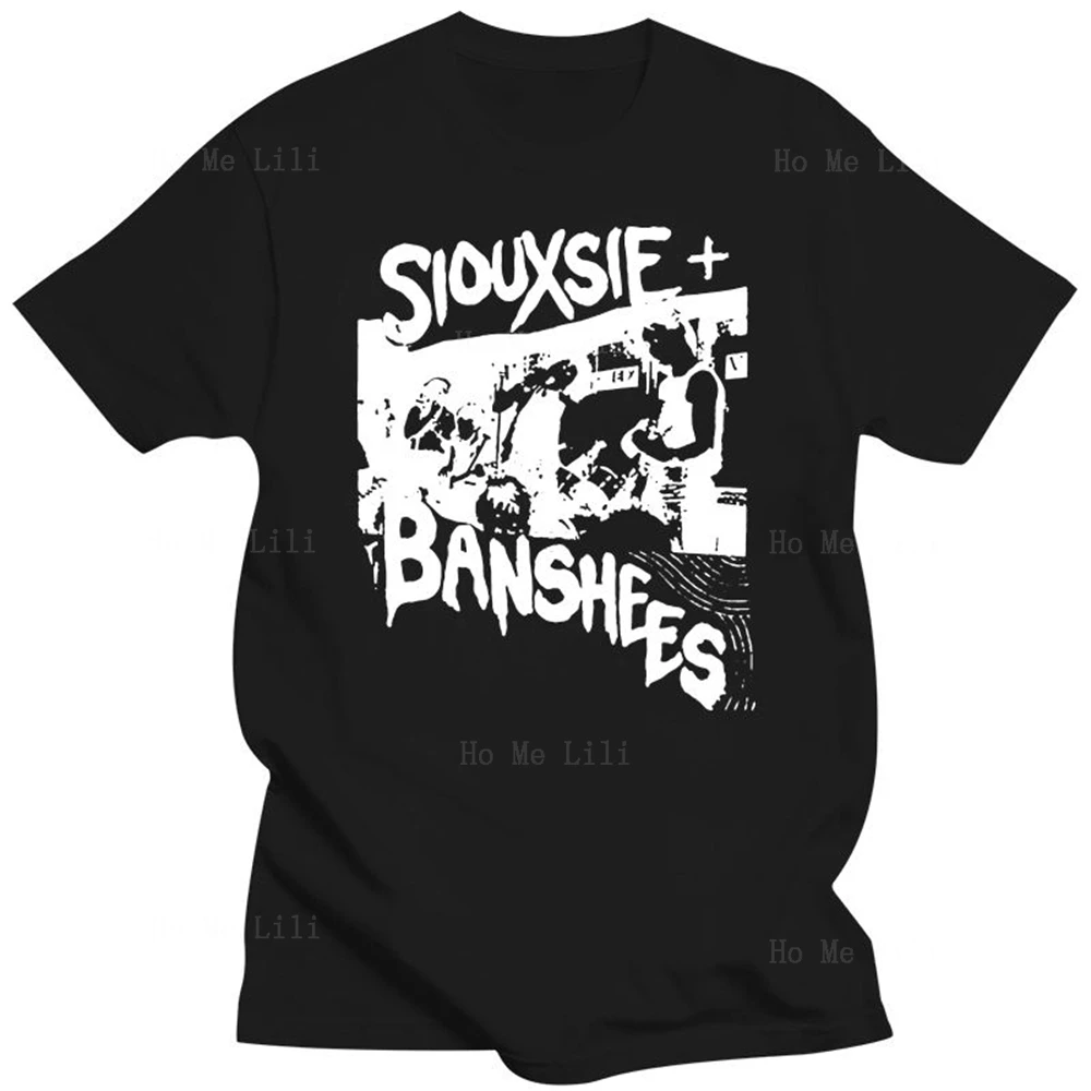 Siouxsie And The Banshees Siux Robert Smith Sid T-Shirt Personalizzata Unisex Vicious