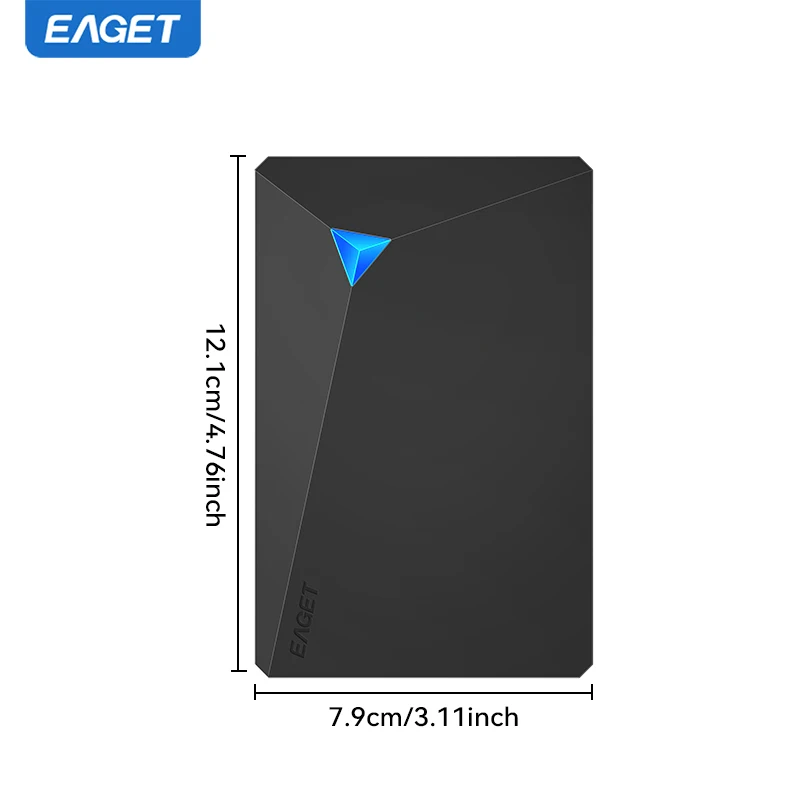 דיסק קשיח נייד EAGET G20 5400 RPM USB 3.0 בנפח 250GB 500GB 1T 2T למחשבים ניידים ושולחניים