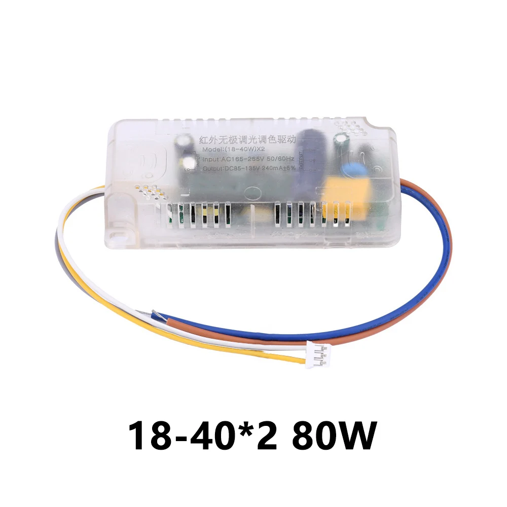 Smart LED Ceiling Light with Infrared Remote Control and Adjustable Brightness
