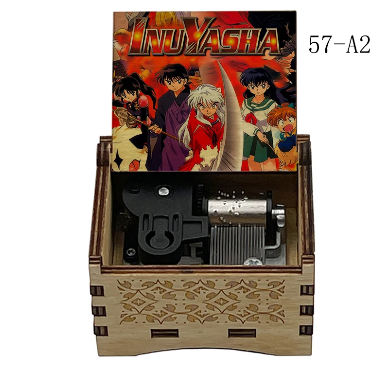 Color Print To Love's End Futari No Kimochi From InuYasha Anime Music Box Mechanism Musical Wind Up Gift for Christmas New Year