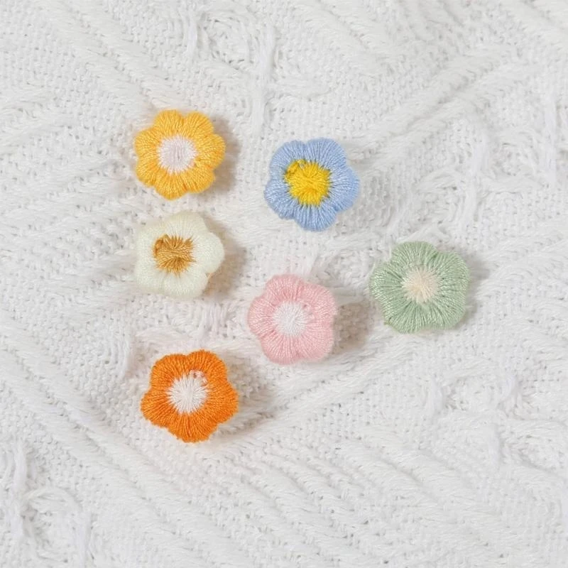 30pcs 꽃 푸시 핀 꽃 꽃 엄지 압정 장식 꽃 코르크 보드 압정 최고의 판매