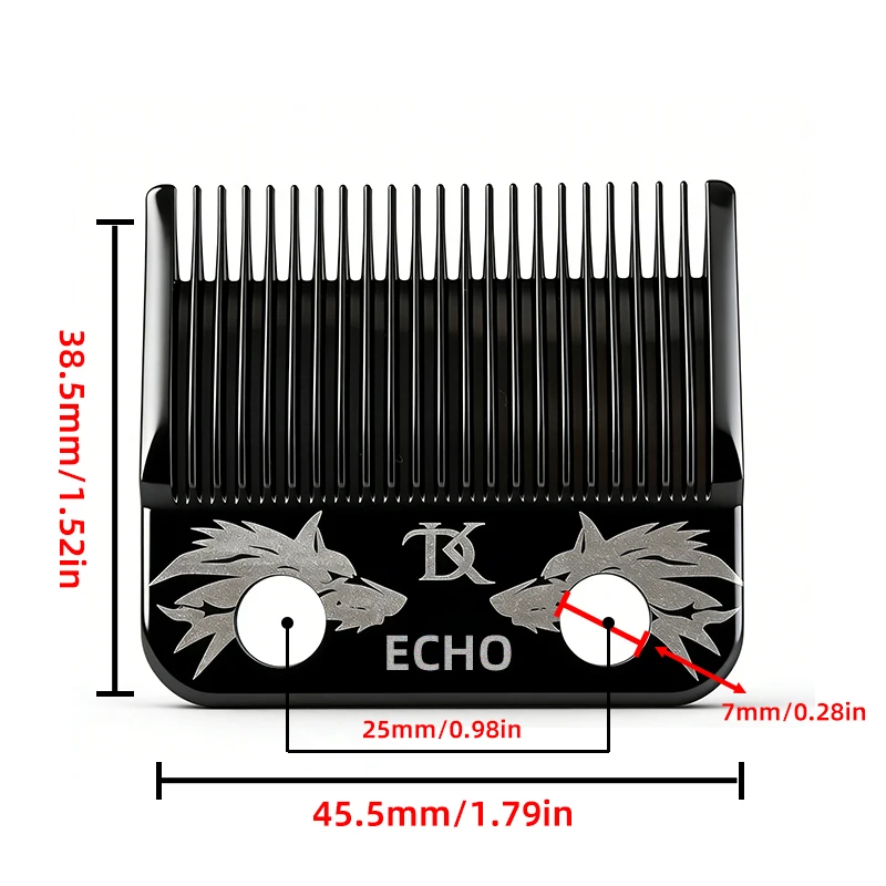 크런치 블레이드 DK SC 에코 프로페셔널 클리퍼 DLC 블레이드 (V003 R66 JC06 H1 V001 8148 M10 JUCAI Madeshow Wmark Kulilang Vgr 호환)