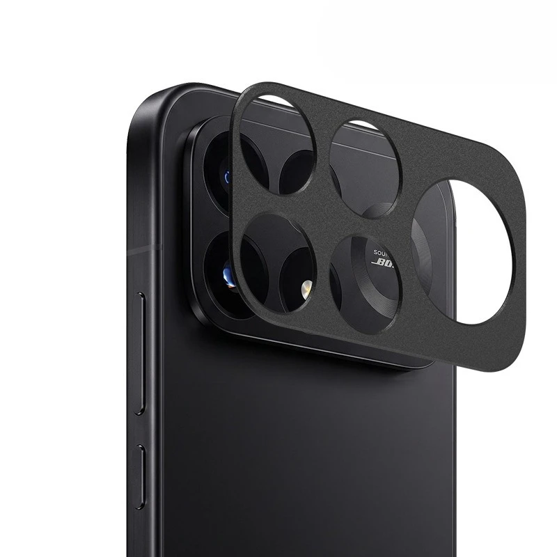 Aluminum Alloy Metal Cover Camera Lens and Screen Protectors with Protective Back Film