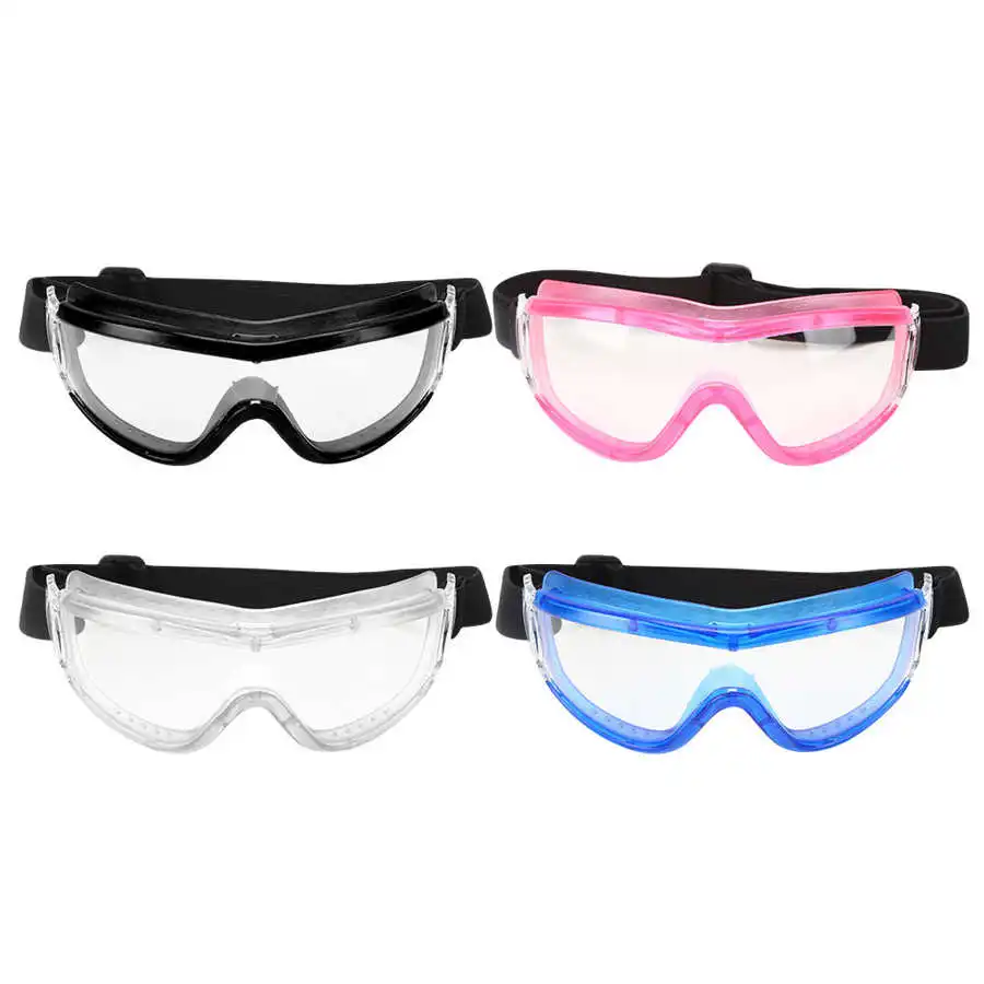 ChildrenSafetyGogglesKidAntifogTransparentOutdoorProtectiveGlassesCyclingClimbing