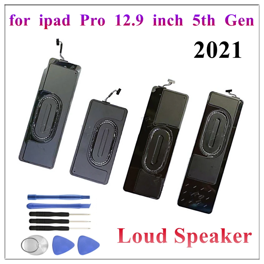1 Juego de altavoces para iPad Pro de 12,9 pulgadas 2021 5th Gen A2379 A2462, módulo de timbre, piezas de reparación Cable flexible de altavoz| | - AliExpress