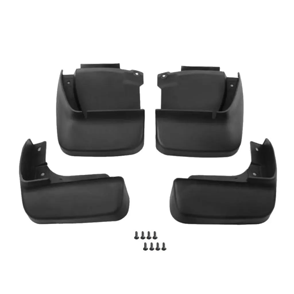 

4Pcs Black Splash Guards Mud Flaps Mudguards for Honda Accord Sedan 03-07