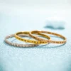 UHBINYCA Fashionable Hollow Roman Numeral Inlaid Zircon Bracelet for Women, Stainless Steel Hypoallergenic Jewelry 3