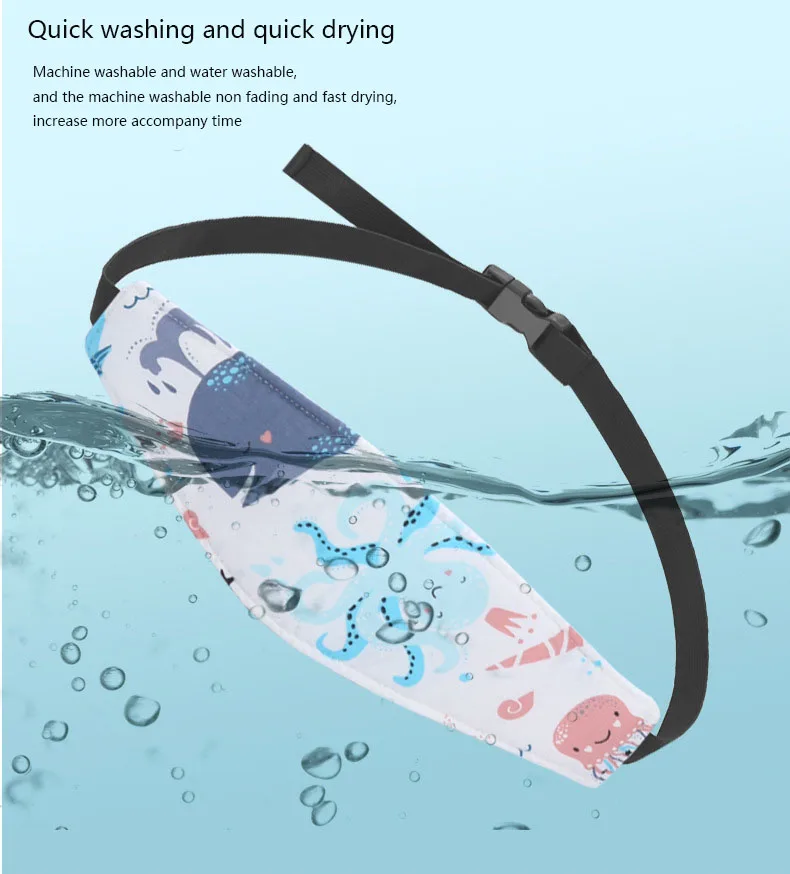 Fascia Supporto Testa Per Seggiolino Auto Bambini - Regolabile, Design Animale, Marrone