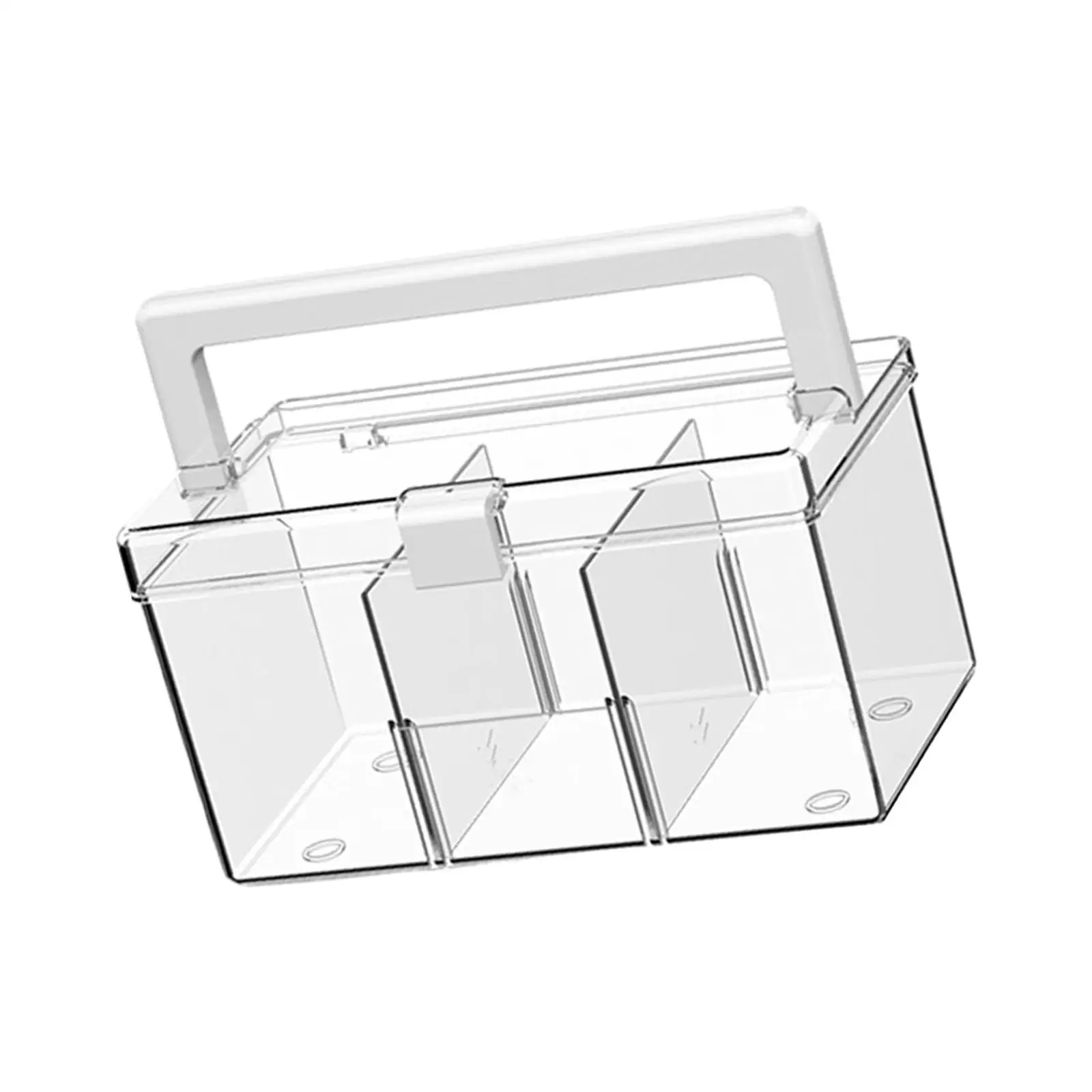 Card Box Water Resistant Versatile Holder Large Clear Case Standard Card Storage Organizer Card Deck Case for Cards Accessories