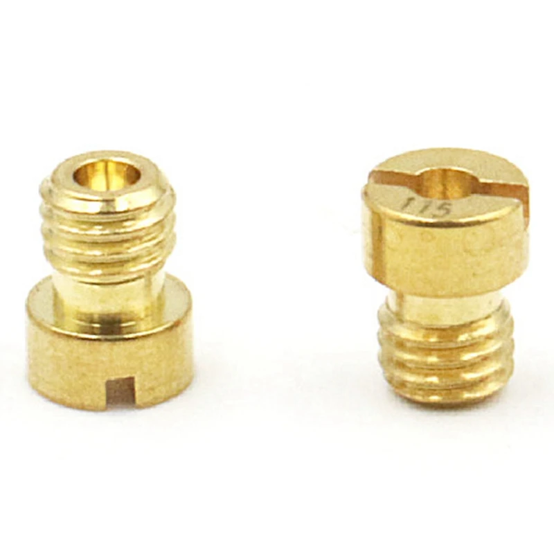 A82X-10PCS Suitable For The Main Spray Scooter Bucket PE24/26/27/30 Halma CG-125 Nibi Carburetor Measuring Hole Nozzle