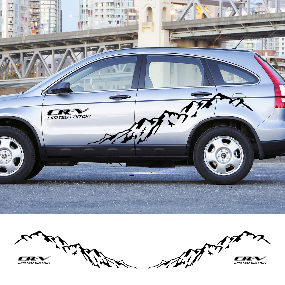 Car Door Side Stickers For Honda CR-V Graphics