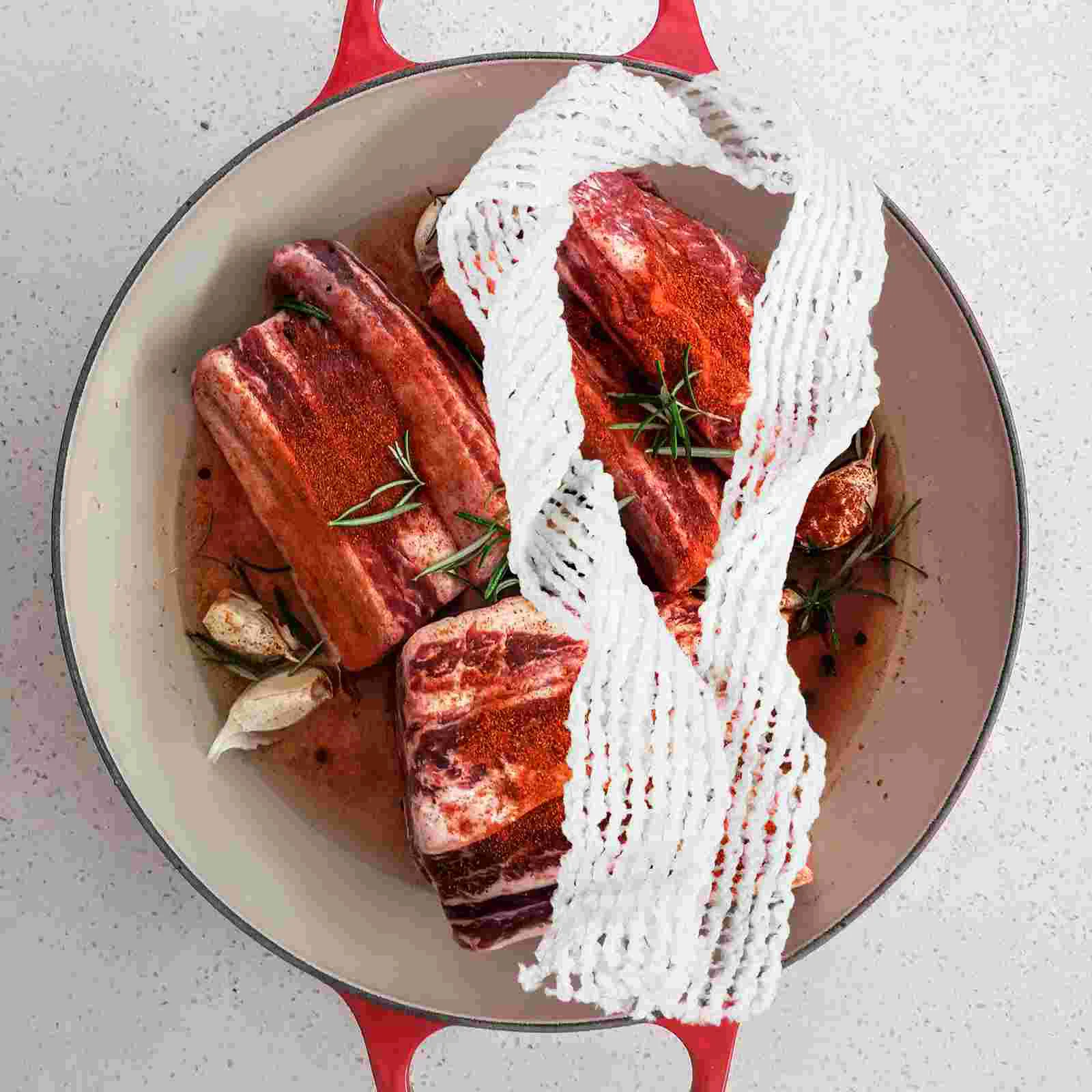 Meat Packaging Net Char Siew Braided Rope Sausage Tool Roast Beef Netting White Ham
