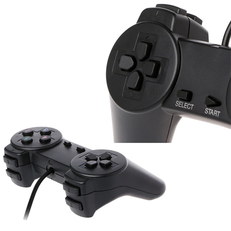 1.5m USB Wired PS1 Classic Gamepads PC Game Controller Computer Game Gamepad - 5