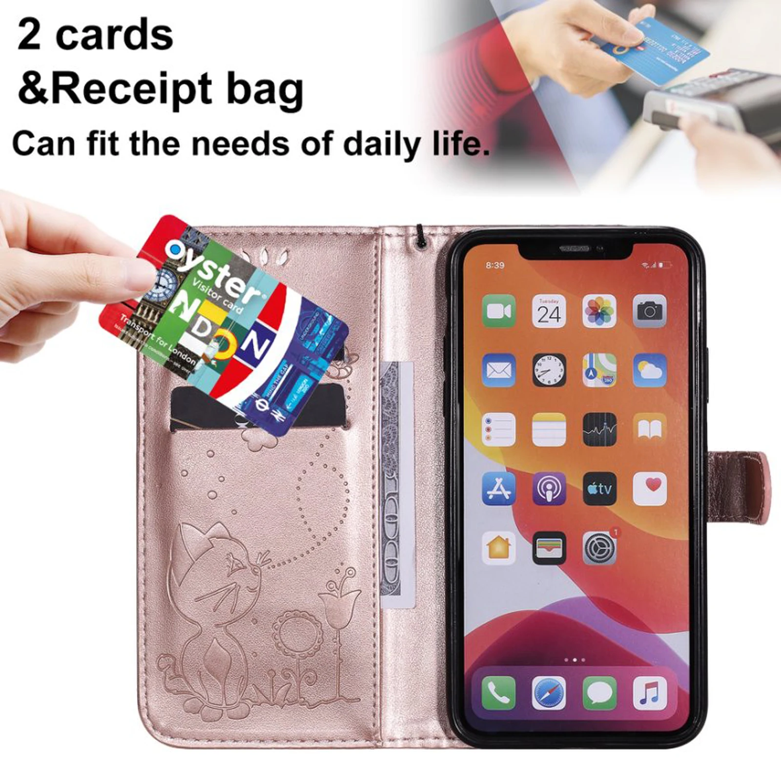 Premium Wallet Leather Case