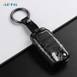 Premium ABS Carbon Fiber Car Key Case Cover (Carbon 2A Set 2)