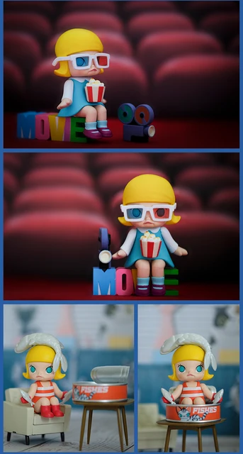POP MART One Day of Molly Series Anime Figure Doll Blind
