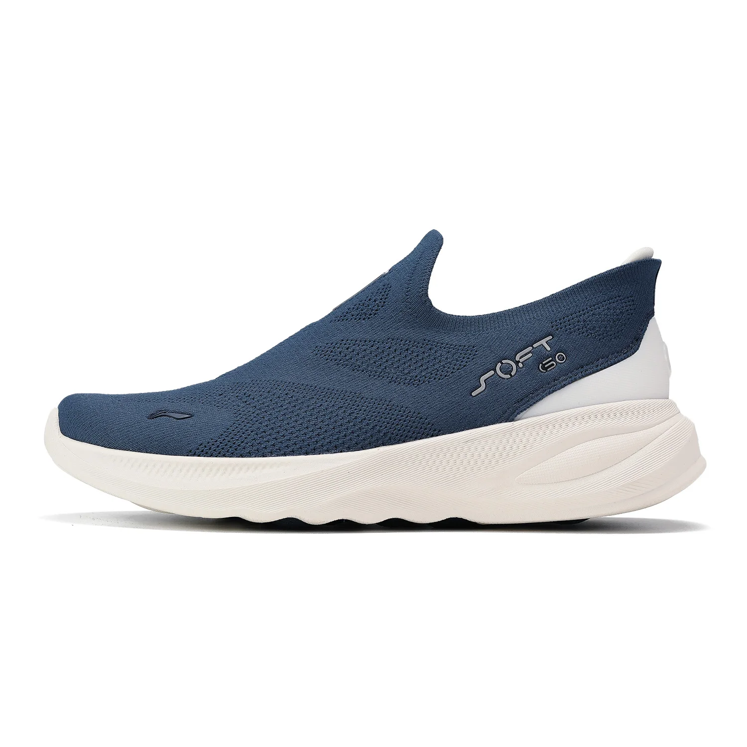 thumbnail image 1 of Zapatillas de deporte informales sin cordones SOFT GO 2 KNIT para hombre, con amortiguación, forro estable y malla, para correr, para uso diario AGLV017, 1 of 5