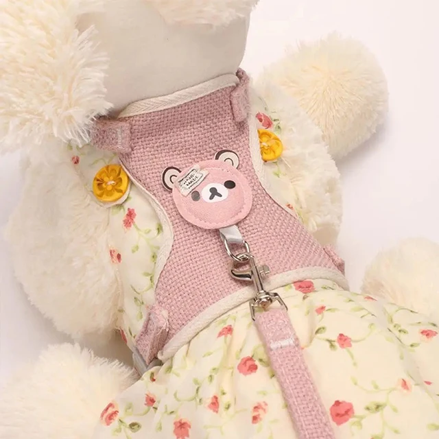 Kittens Harness Pet Collar Supplies for Cats Small Breeds Products Pets Collars Kitten Products Pet Puppy Harness Things 2
