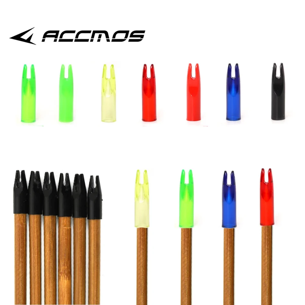 

Archery Arrows Nocks Plastic Outwear Tail Used For OD 6mm/7mm/8mm Hunting Arrow fiberglass carbon Shafts 50pcs Nock