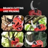55mm Brushless Electric Pruning Shear 2 Gears Cordless Electric Scissors Fruit Tree Bonsai Pruning Cutter For Makita 18V Battery 6